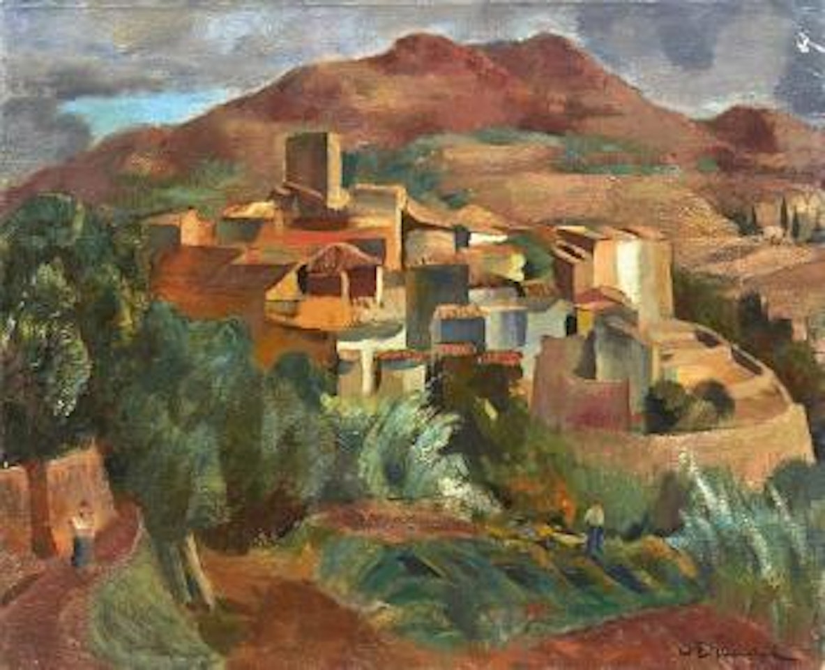 Village à la tour (le Revest) by Willy Eisenschitz