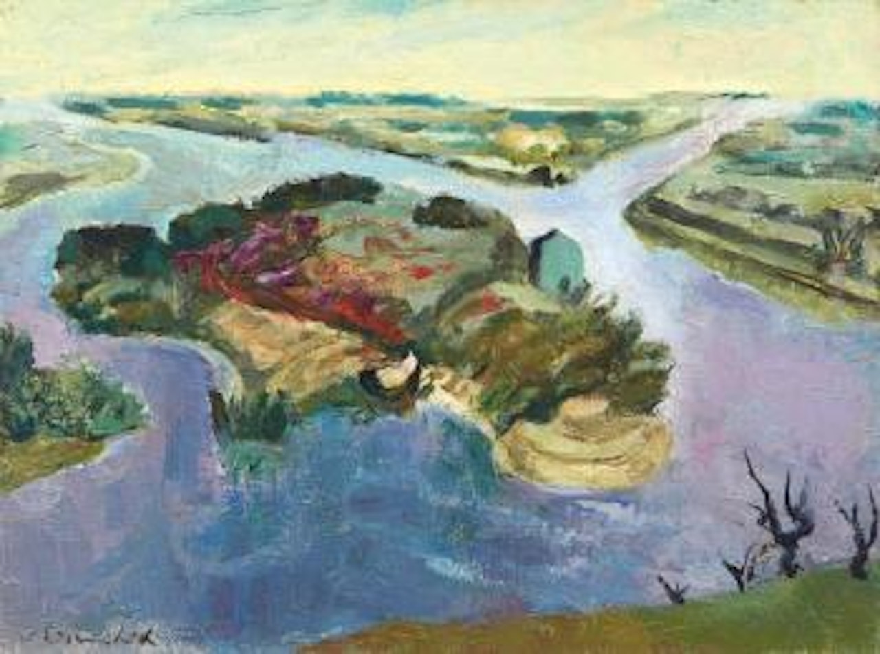 Les canaux à Palavas by Willy Eisenschitz