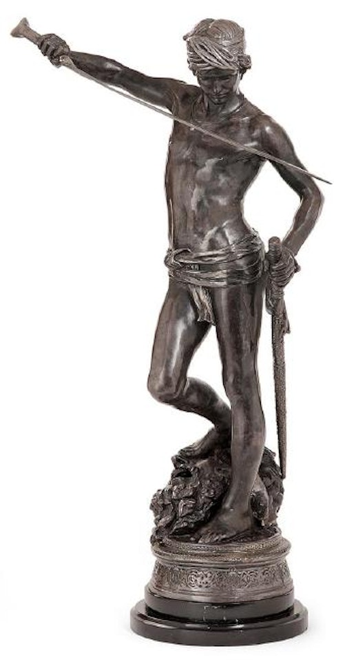 David & Goliath by Marius Jean Antonin Mercie