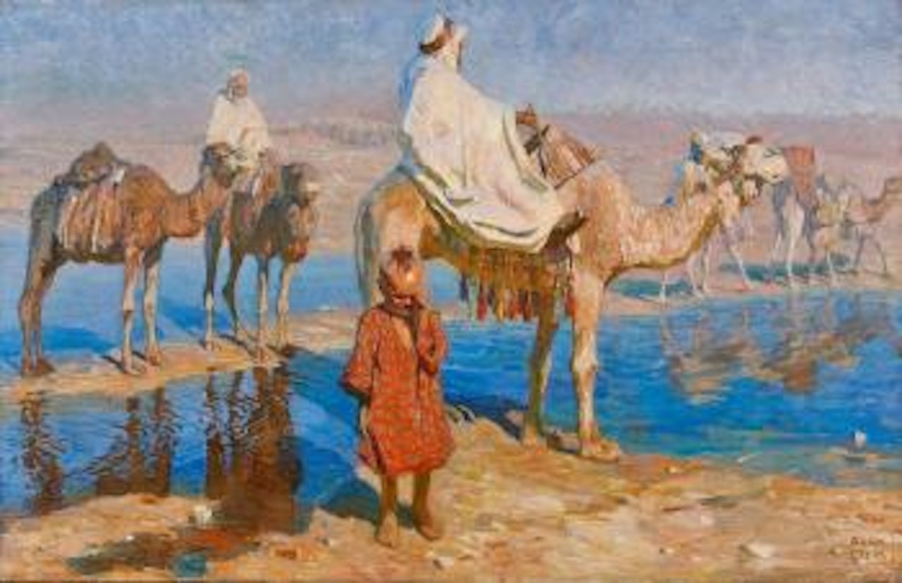 Traversée d’un oued au Maroc by Adam Styka
