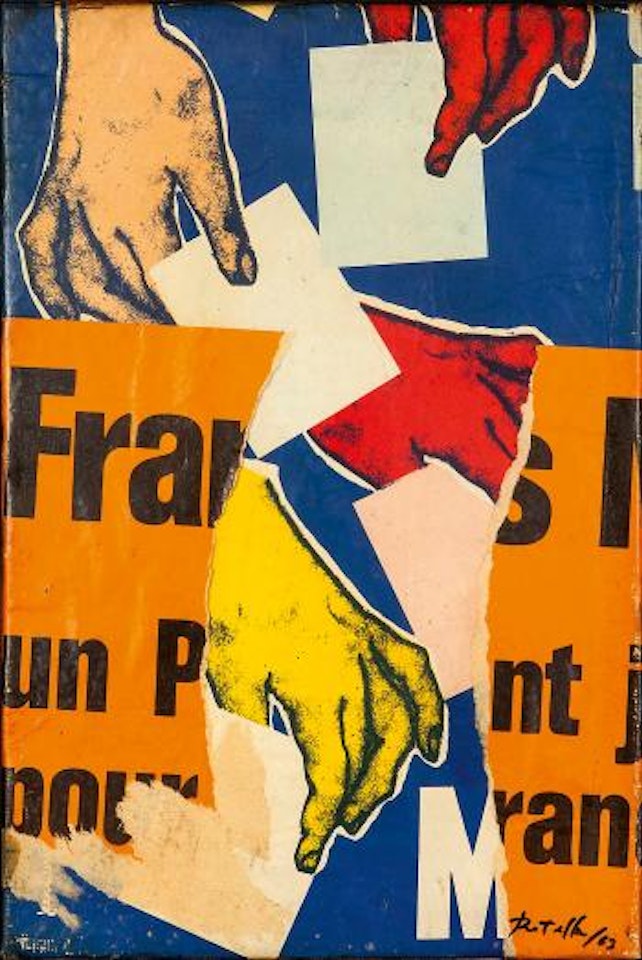 Français by Mimmo Rotella