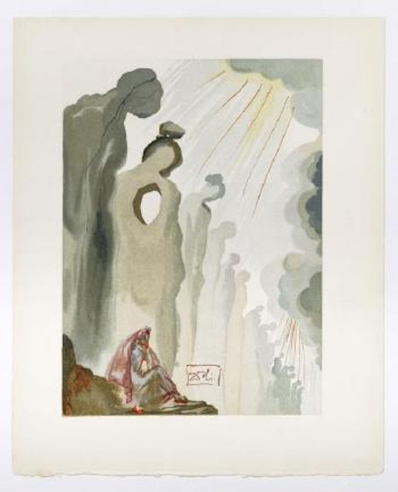 Purgatoire 13 - La seconde corniche by Salvador Dali