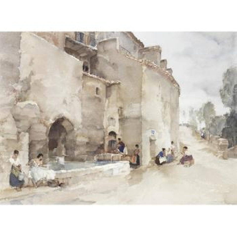 Tale bearers by William Russell Flint