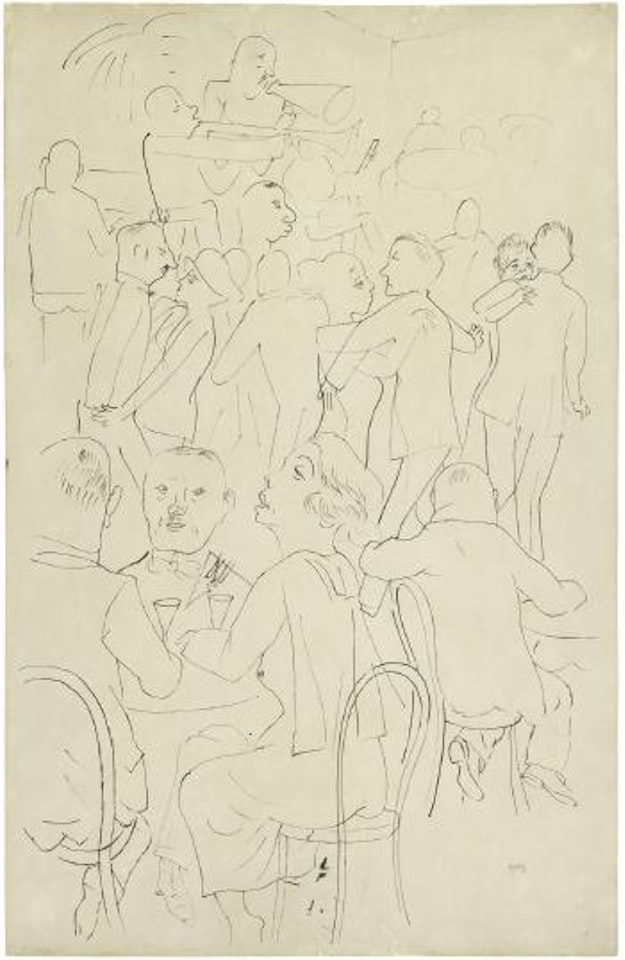 Jugendlust (Tanzcafé) by George Grosz