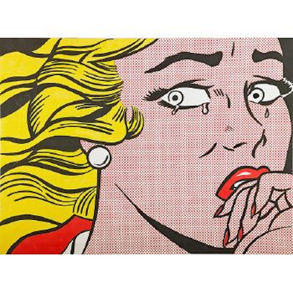 Crying Girl by Roy Lichtenstein