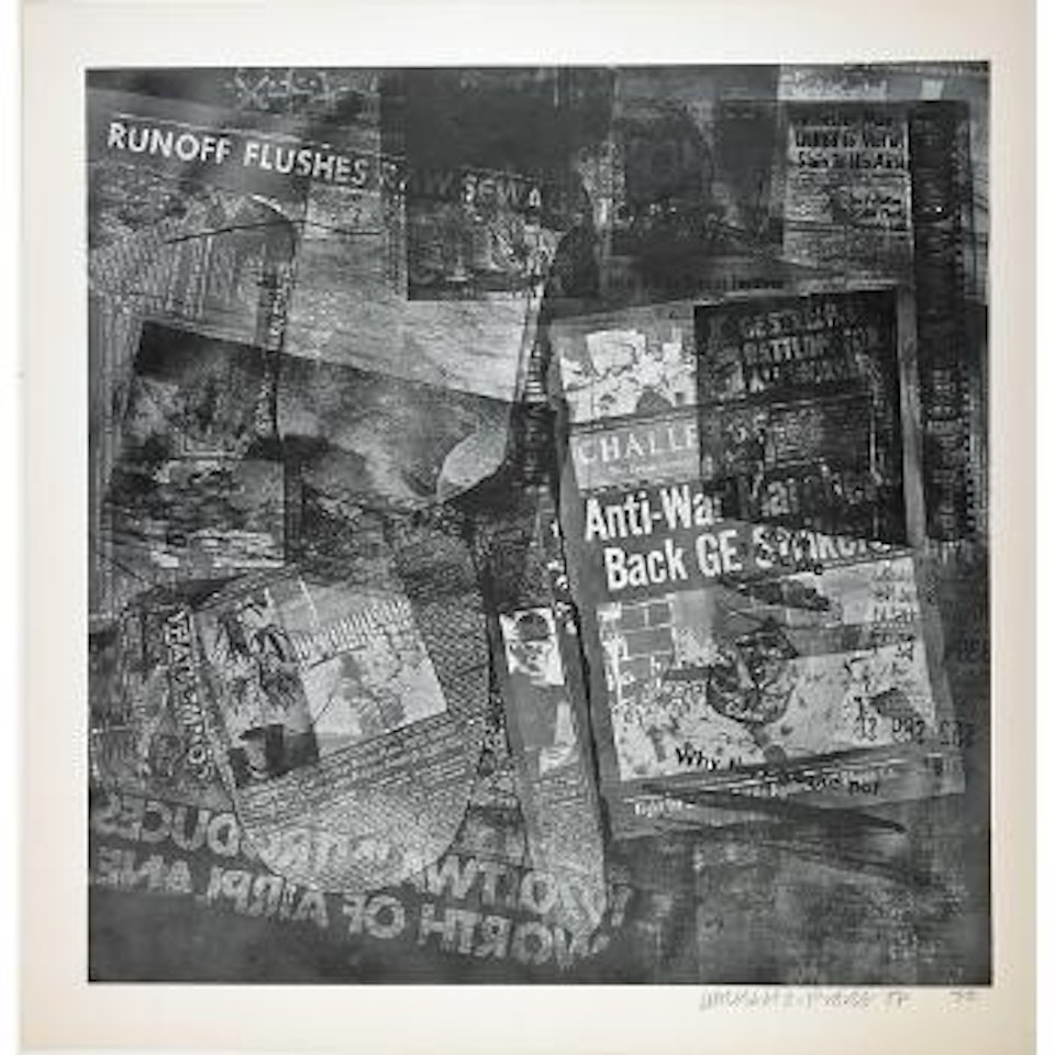 Currents by Robert Rauschenberg