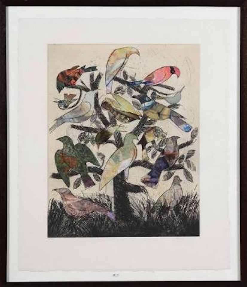 L’arbre aux oiseaux by Manolo Valdés