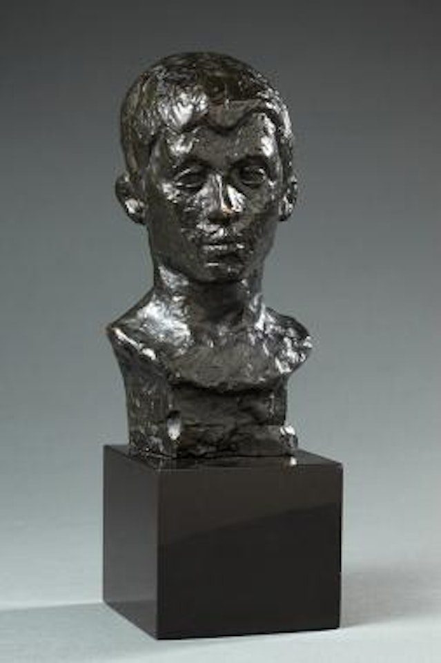 Head of Schier or portrait of Simon Berard by Alberto Giacometti