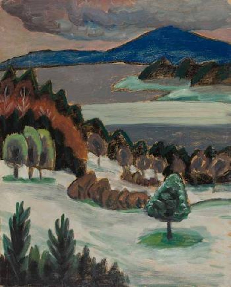 Nordhang II, Staffelsee by Gabriele Münter