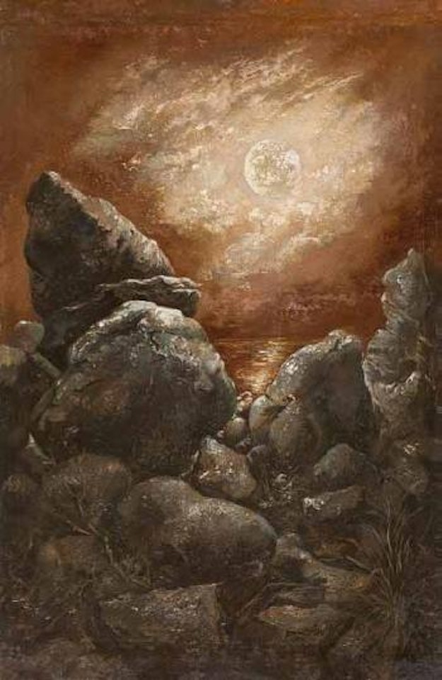 Rocks at Bornholm, Danmark by George Grosz