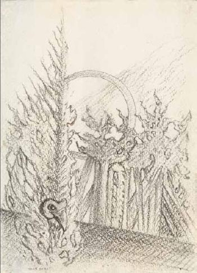 Frottage by Max Ernst