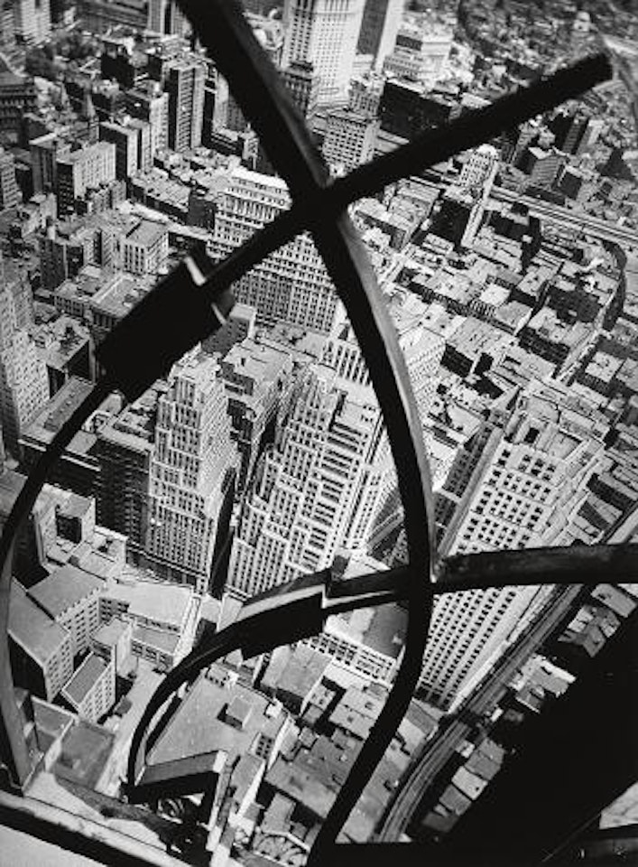 City arabesque by Berenice Abbott