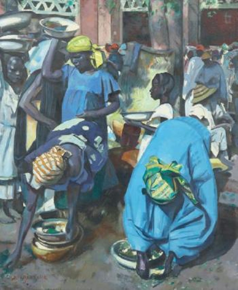 Marchandes de fèves by Jacques Majorelle