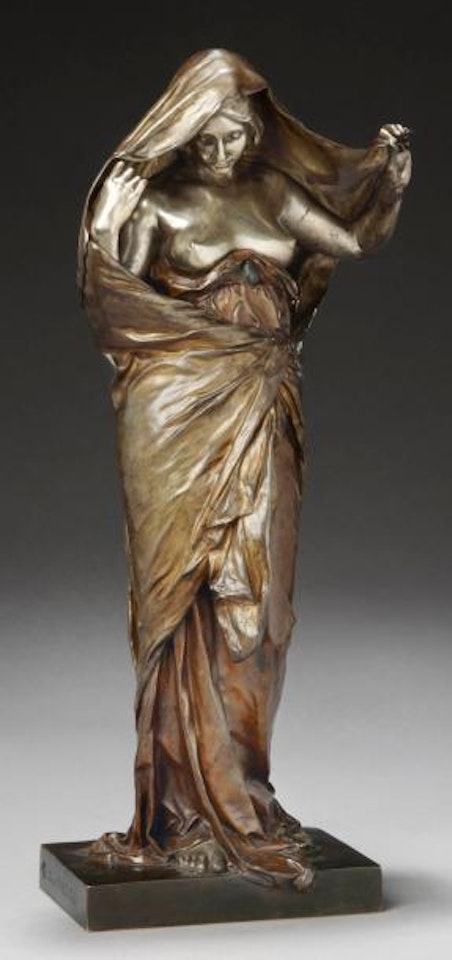 La nature se dévoilant devant la science by Louis-Ernest Barrias