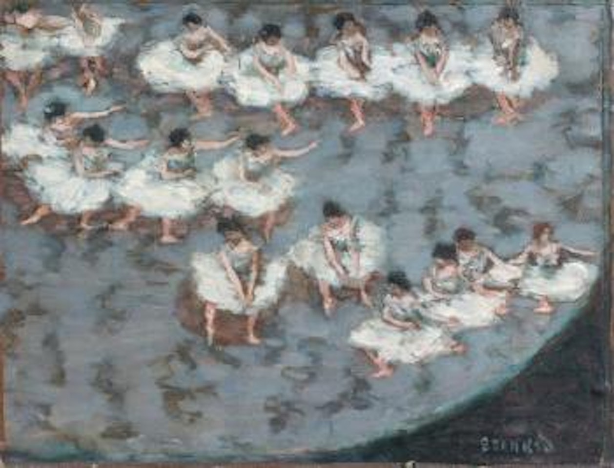 Le ballet by Pierre Bonnard