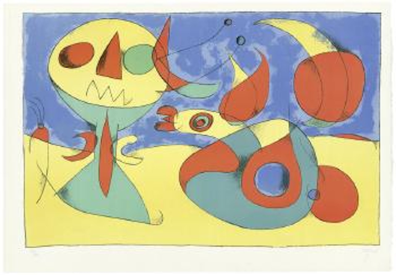 Oiseau Zephyr (Zephirvogel) by Joan Miró