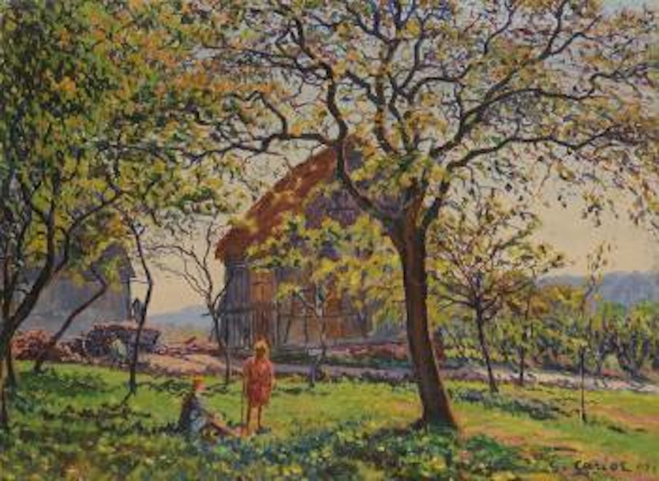 La Ferme by Gustave Cariot
