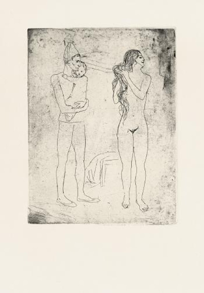 La Toilette de la Mère by Pablo Picasso