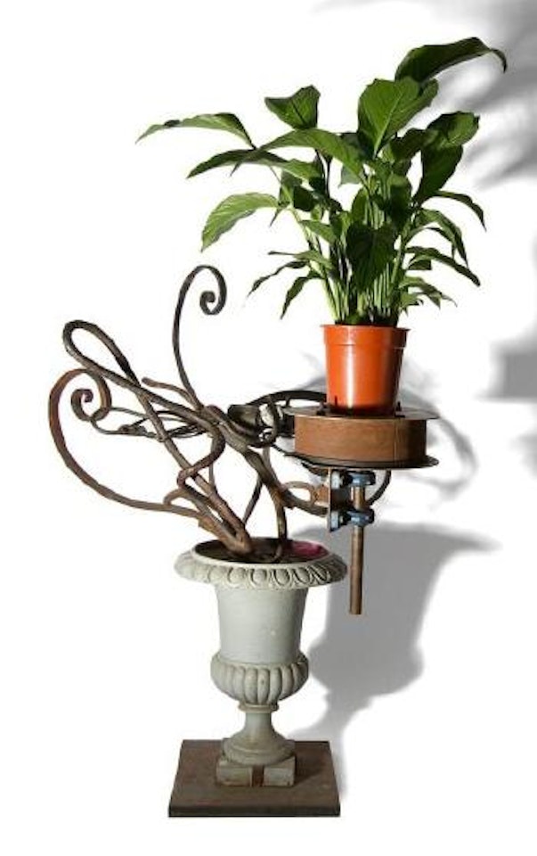 La fleur qui tourne ou le charme discret de la bourgeoisie by Jean Tinguely