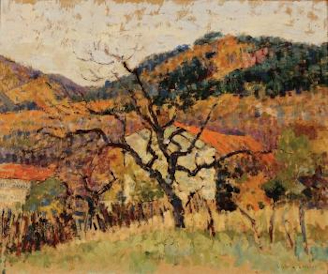 Automne ensoleillé by Victor Charreton