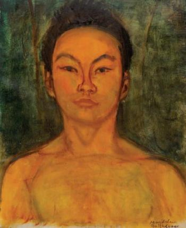 Portrait de jeune asiatique by Magdalena Radulescu