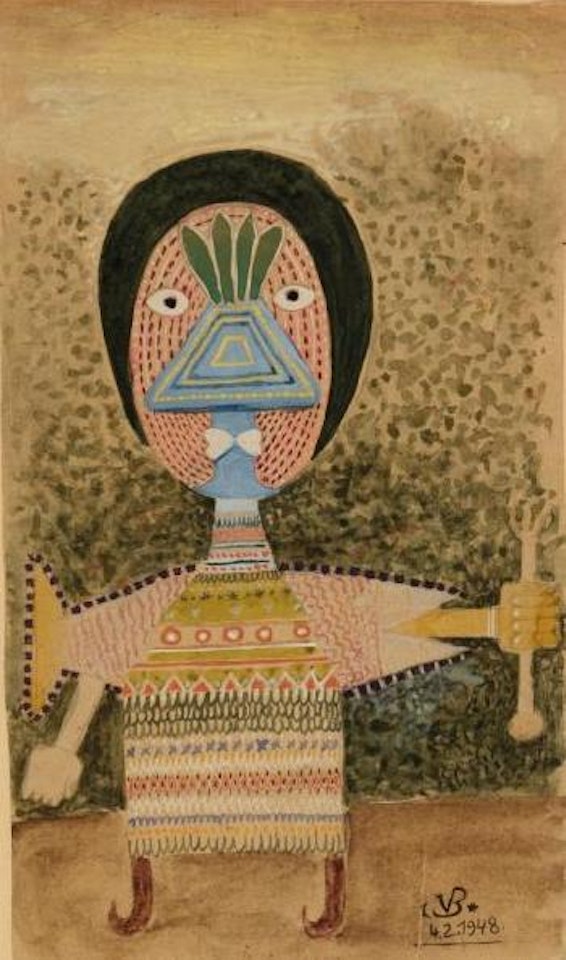 L'Africain by Victor Brauner