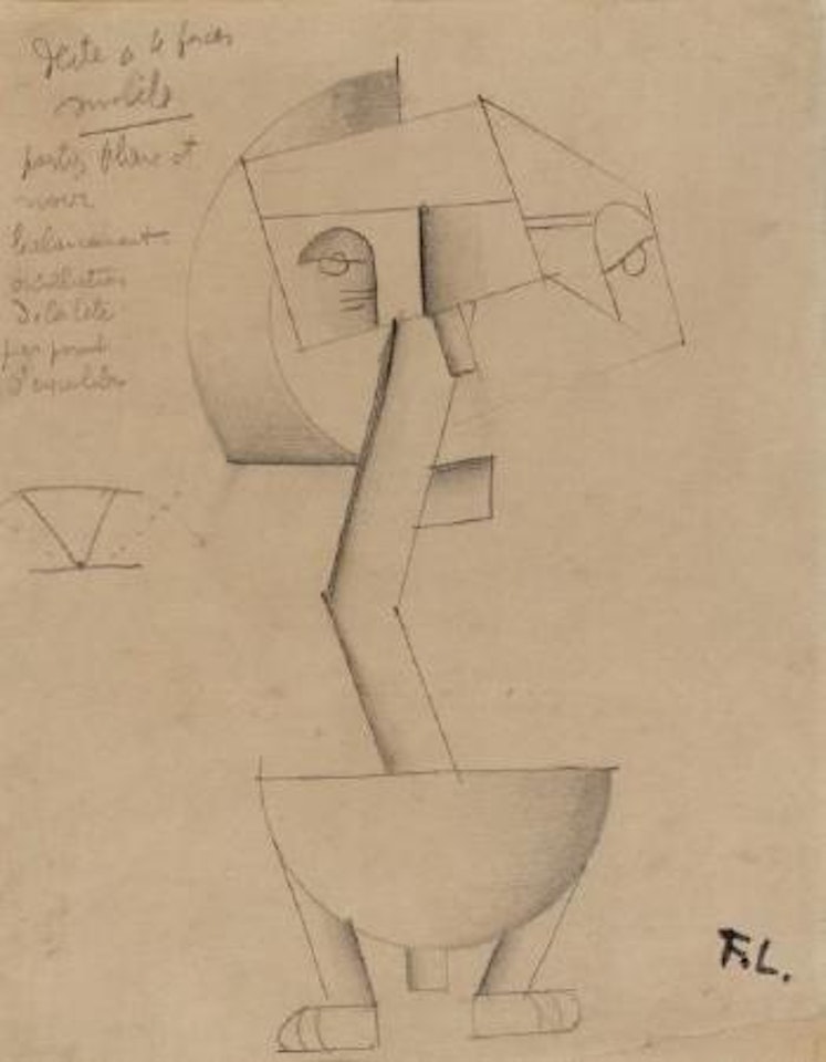 Déité à quatre faces mobile by Fernand Leger