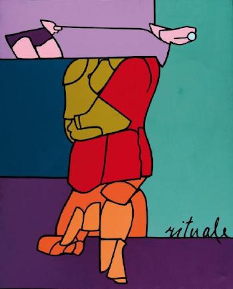 Studio per Rituale by Valerio Adami