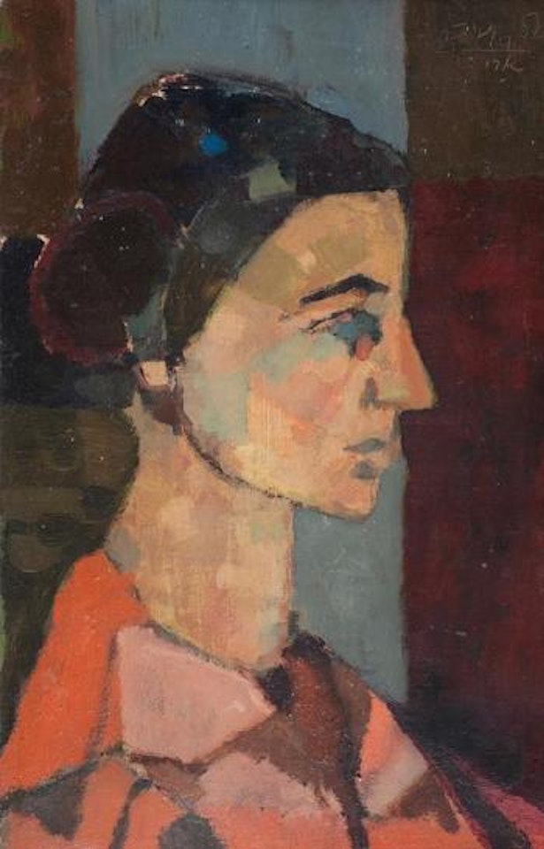 Portrait d'une femme by Avigdor Arikha