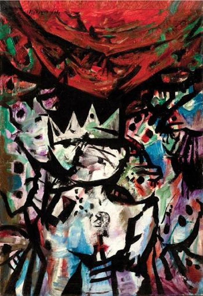 The naked king by Yosl Bergner