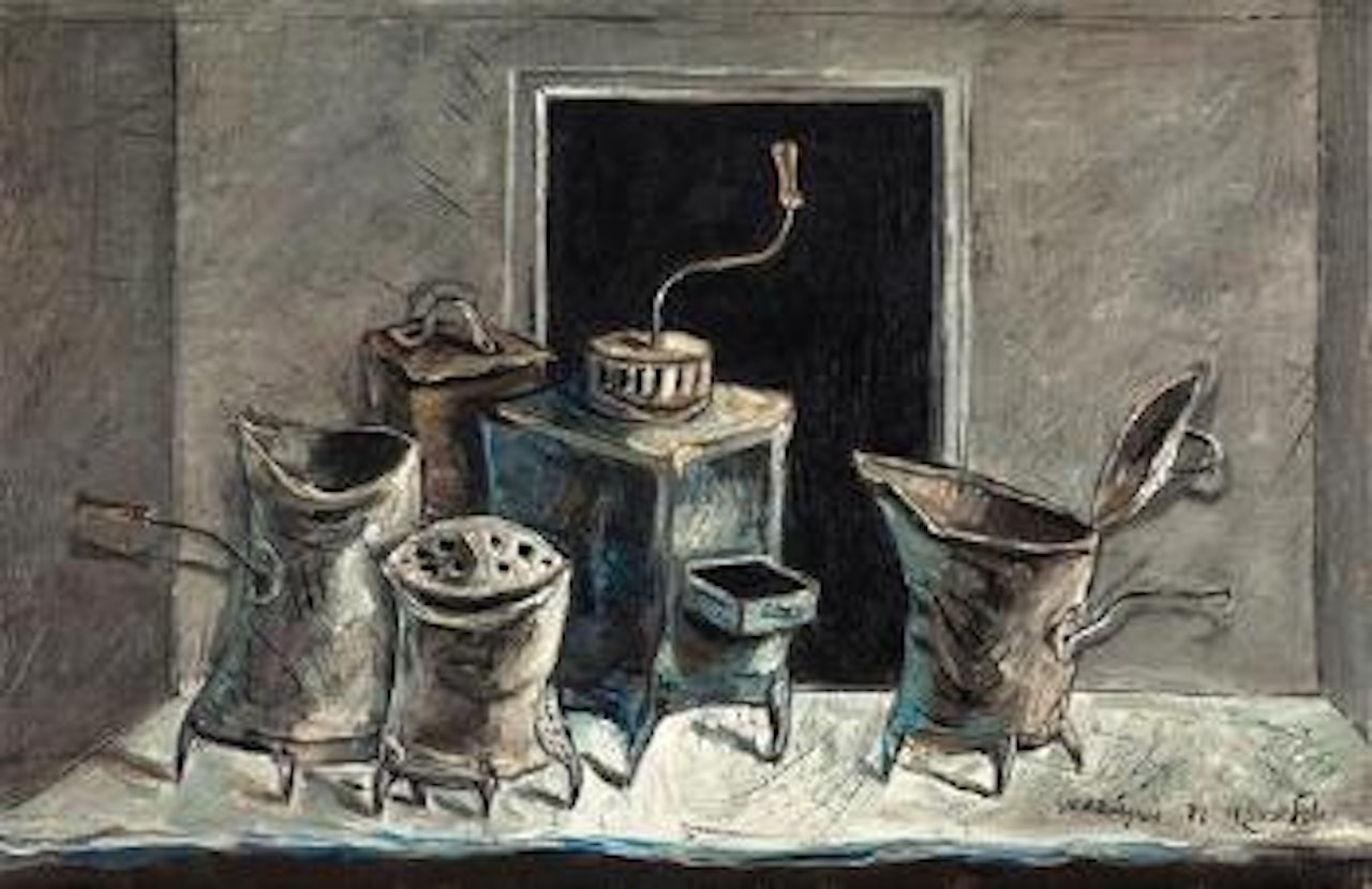 Still life by Yosl Bergner