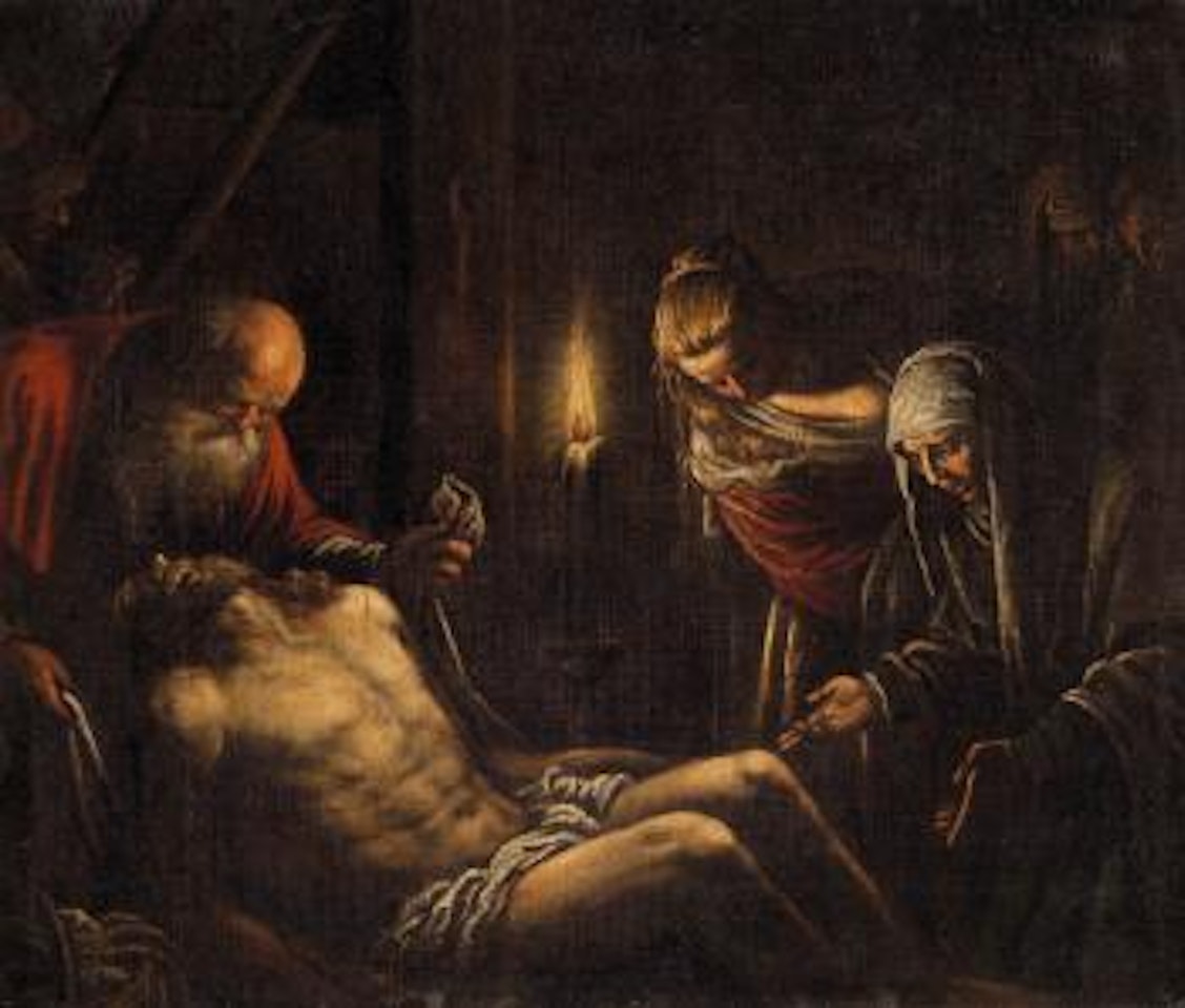 Deposizione by Leandro Bassano