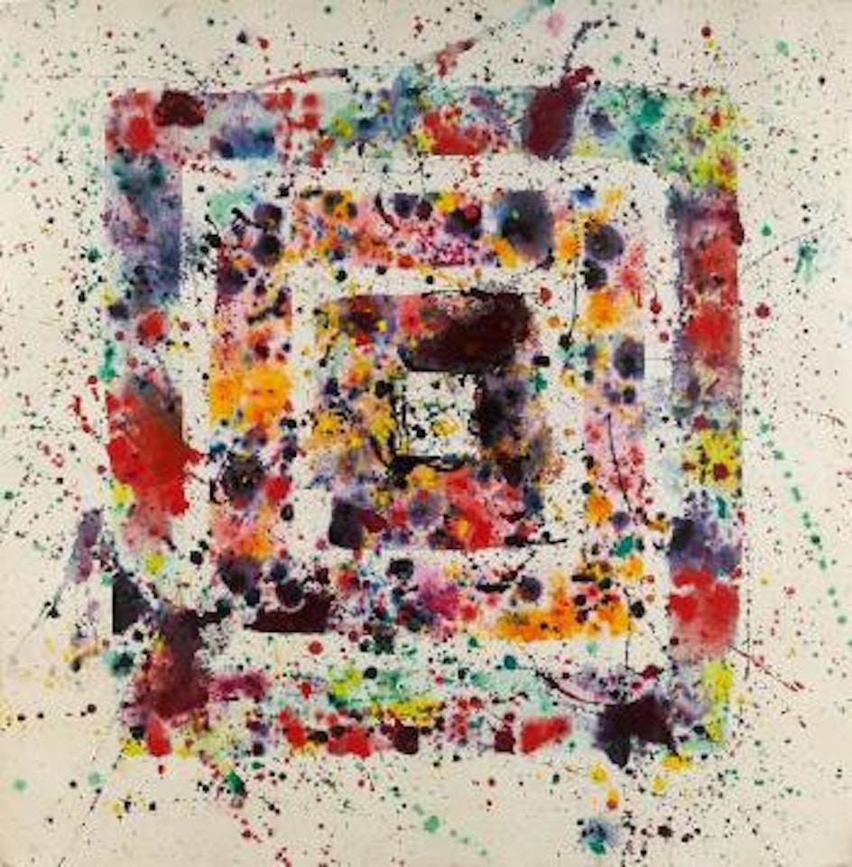 Composition (mandala) by Sam Francis