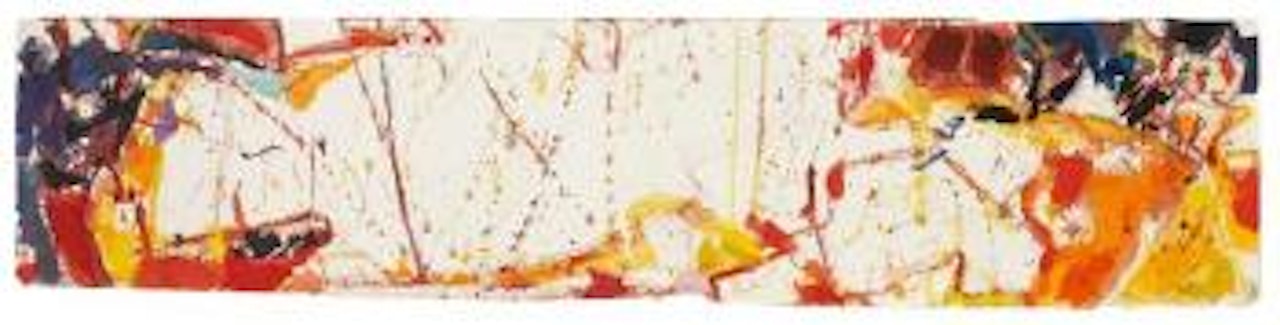 Etude pour la Chase Bank mural by Sam Francis