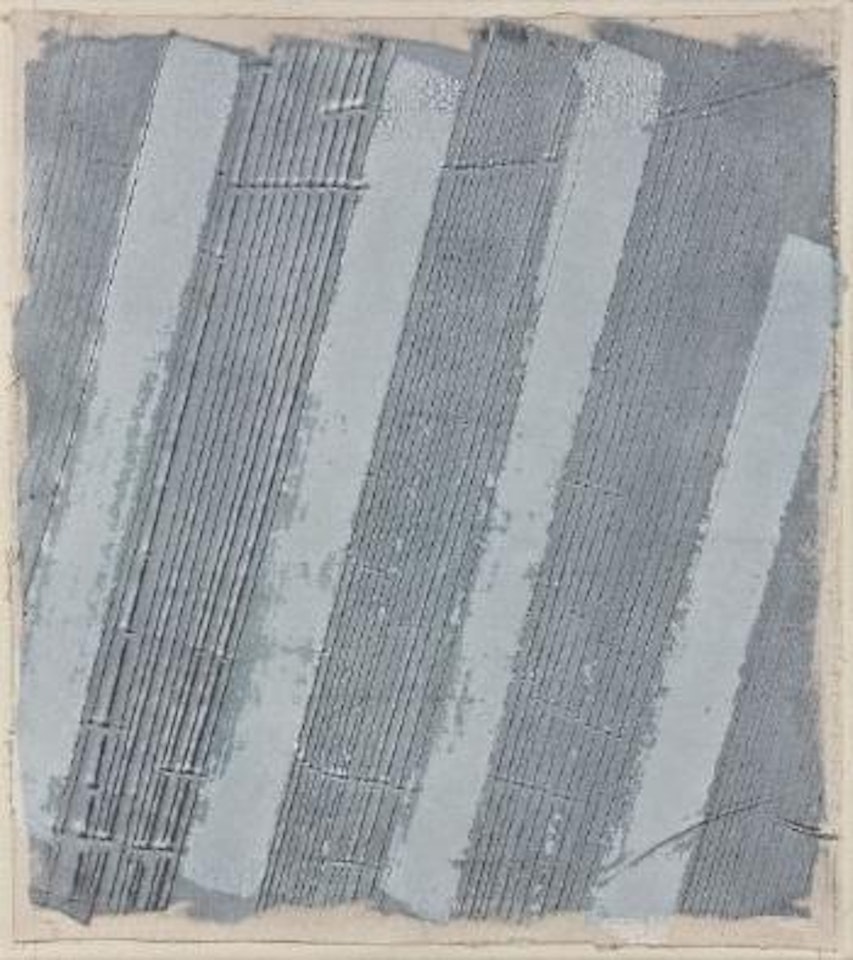 Tracés oblicollor VII by Jean Degottex
