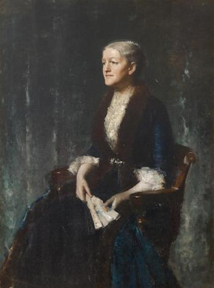 Portrait of Mrs G by William Merritt Chase