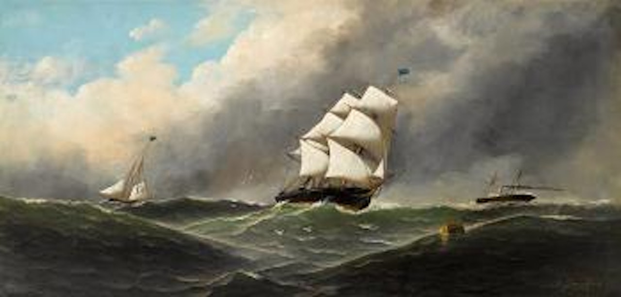 Rough seas by Antonio Jacobsen