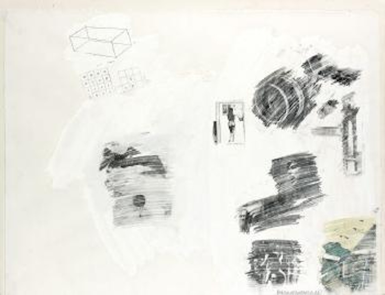 Sans titre by Robert Rauschenberg