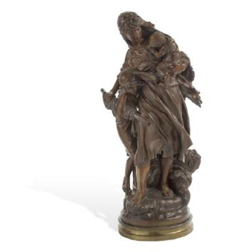 La Recolectora De Mejillones Y Sus Infantes by Mathurin Moreau