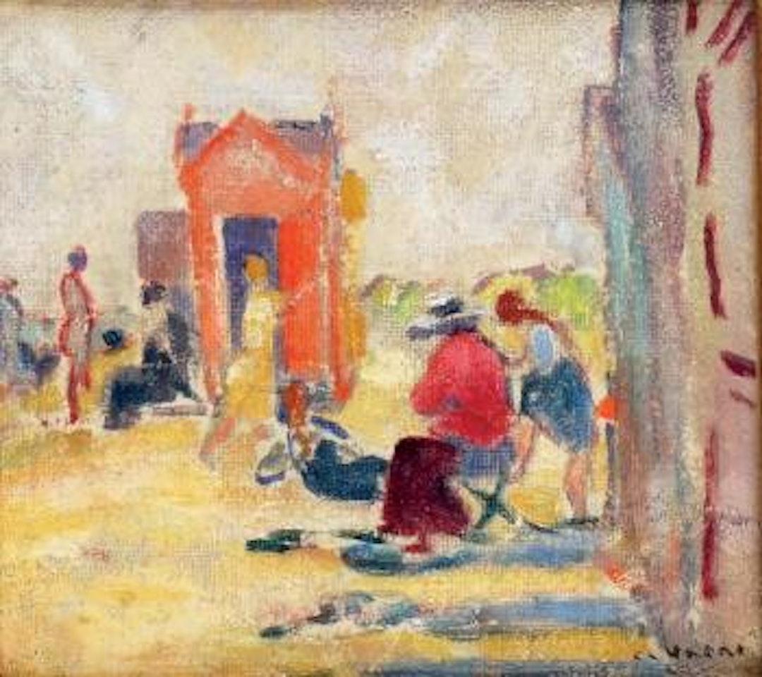 Sur la plage by Louis Valtat