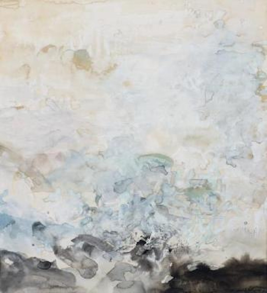 Composition by Zao Wou-Ki