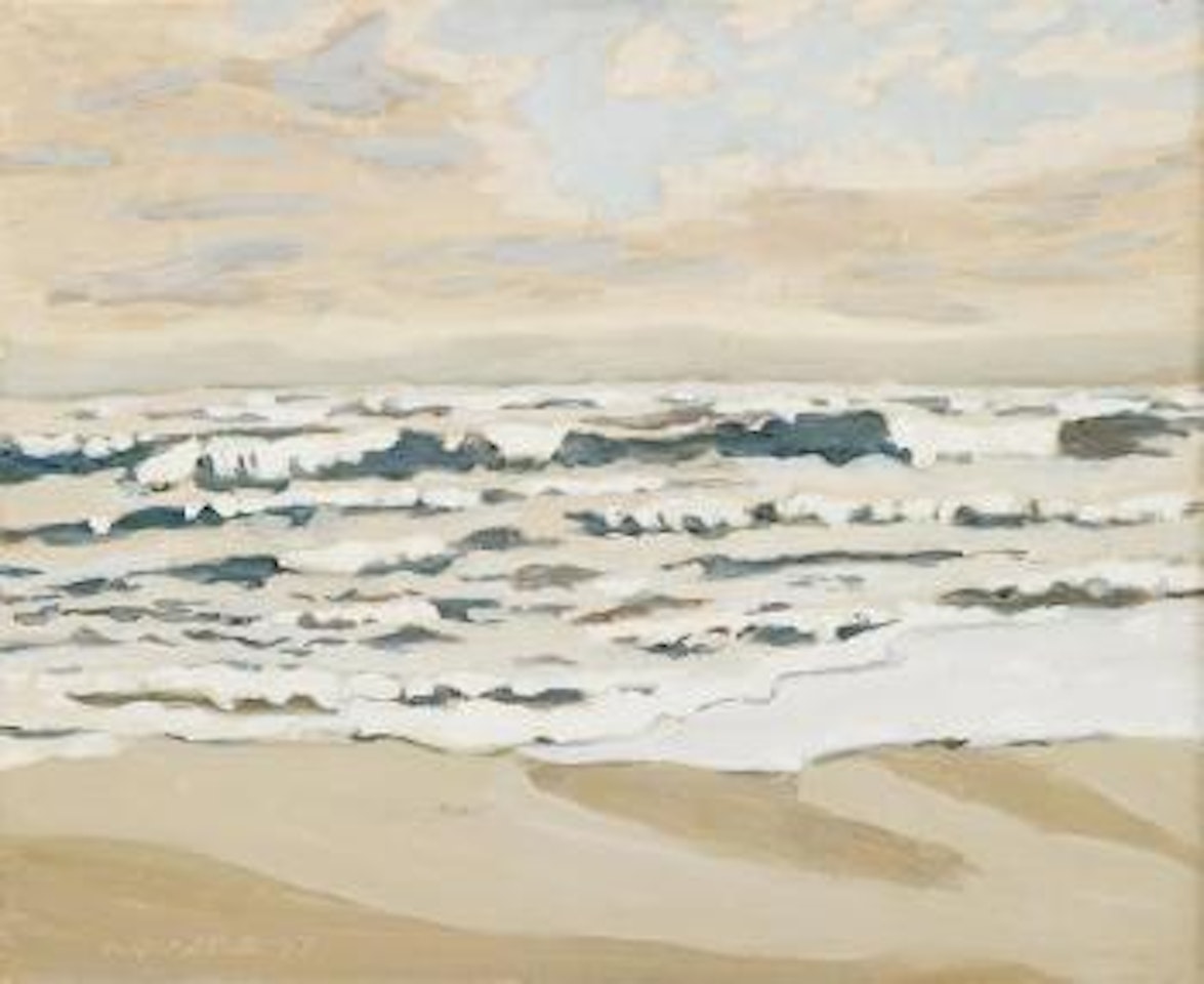 Morning after a storm by Fairfield Porter