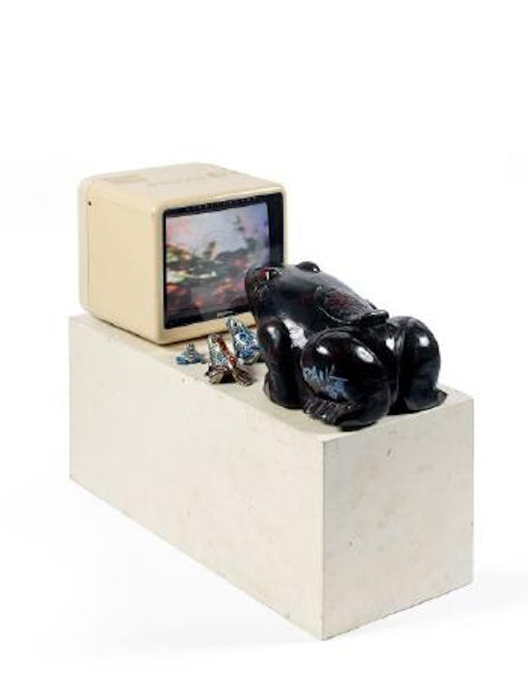 Mieux que Paik! Frogs with Betsy Connors by Nam June Paik