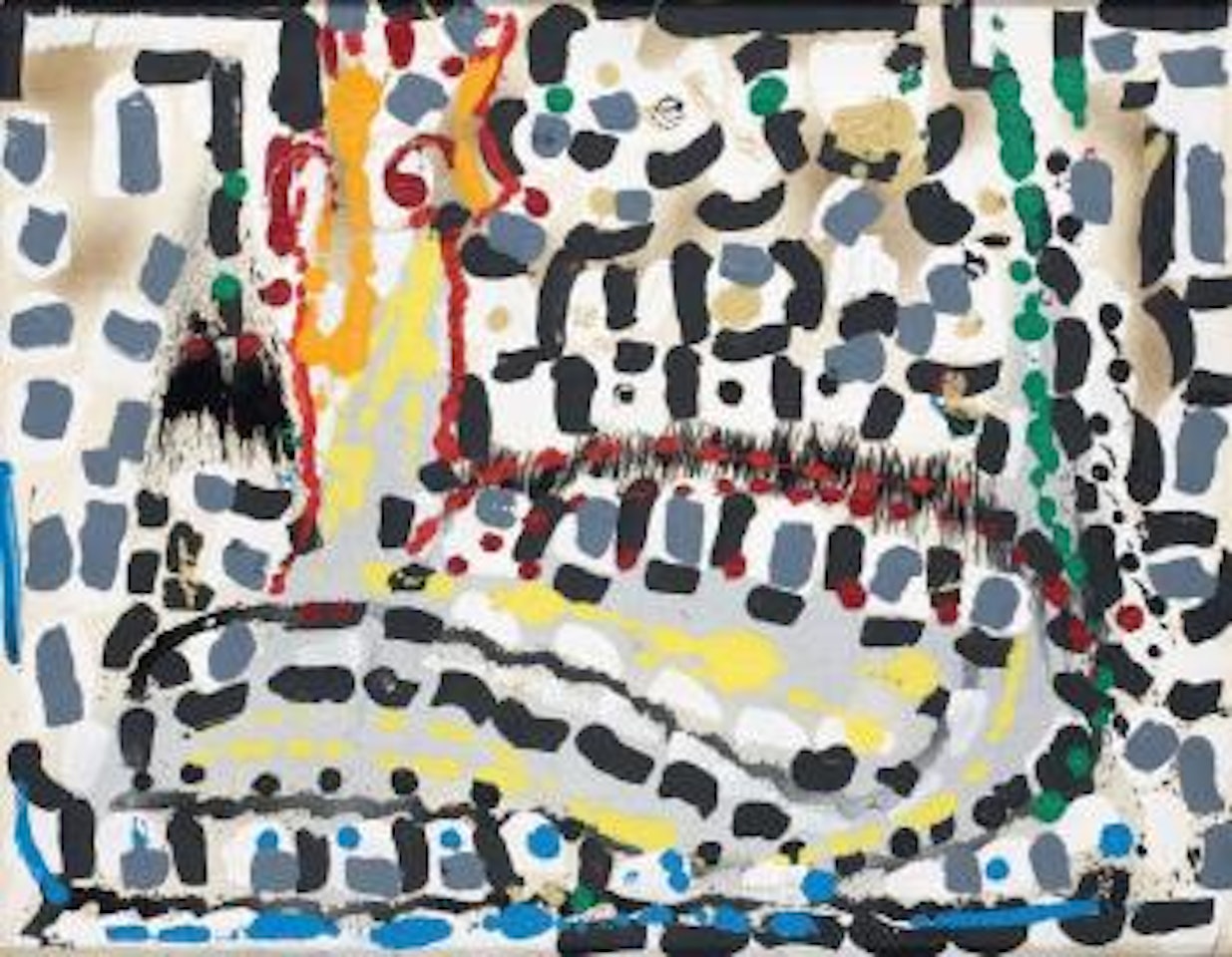 Composition by Jean-Paul Riopelle