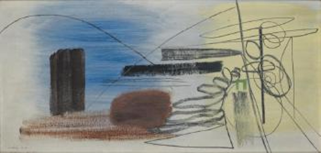 T 1946-28 by Hans Hartung