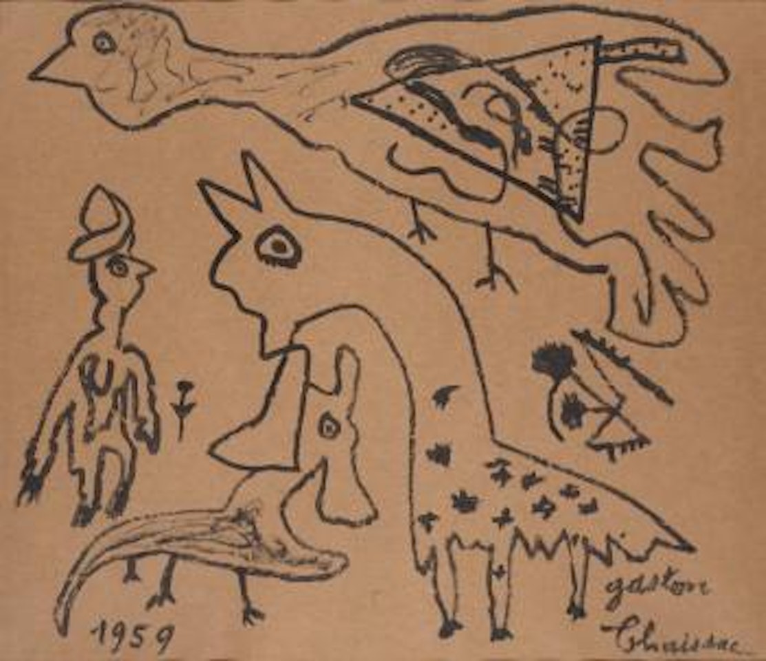 Sans titre by Gaston Chaissac