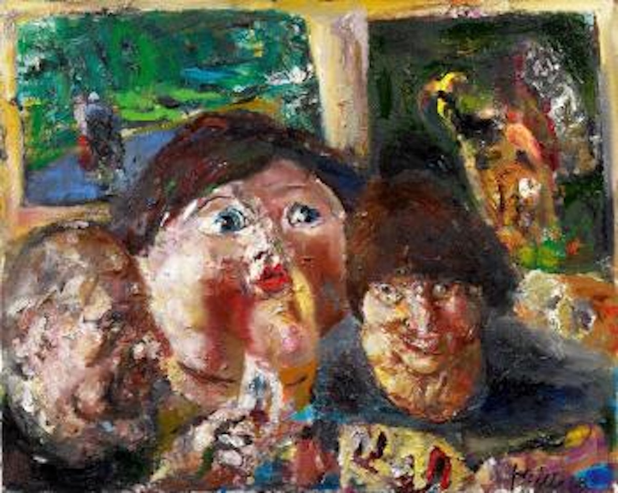 Ohne Titel (Als Ich Versuchte Puppen Zu Malen) by Bernhard Heisig