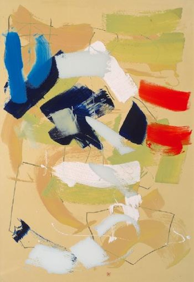 Ohne Titel (Drachenzeichnung) by Imi Knoebel