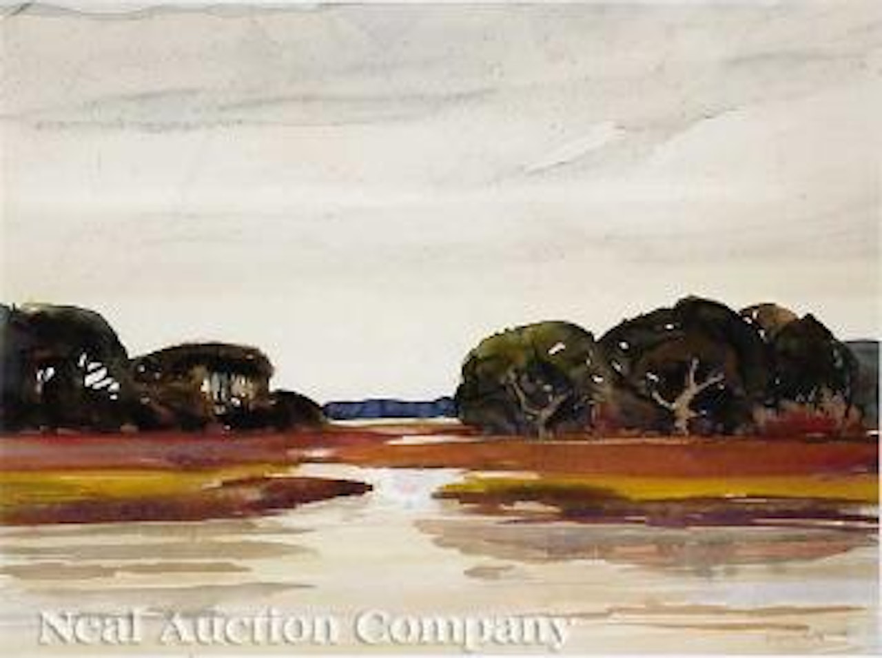 Carolina Lowcountry by Alfred Hutty