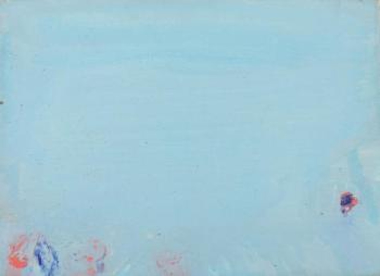 Royan bleu taches vives by Olivier Debre